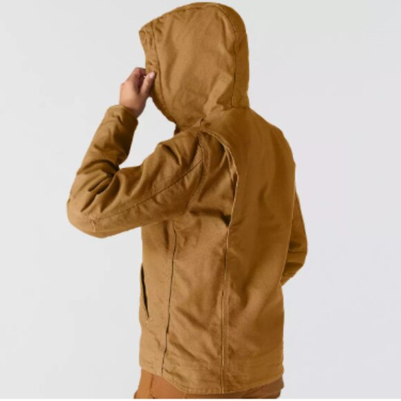 Carhartt Women's Washed Duck Sherpa Lined Jacket - Picture 3 of 5